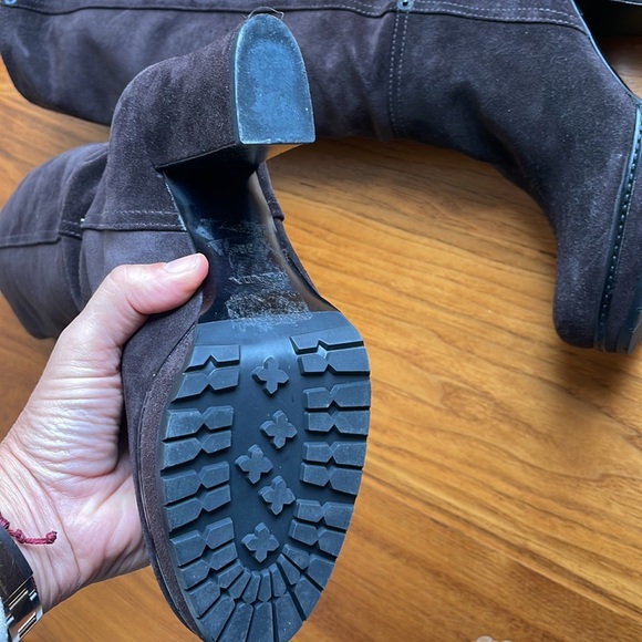 PRADA Brown Riding Boot 38/8 Beautiful shape! - Picture 4 of 9